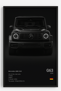 POSTER MERCEDES BENZ AMG G63