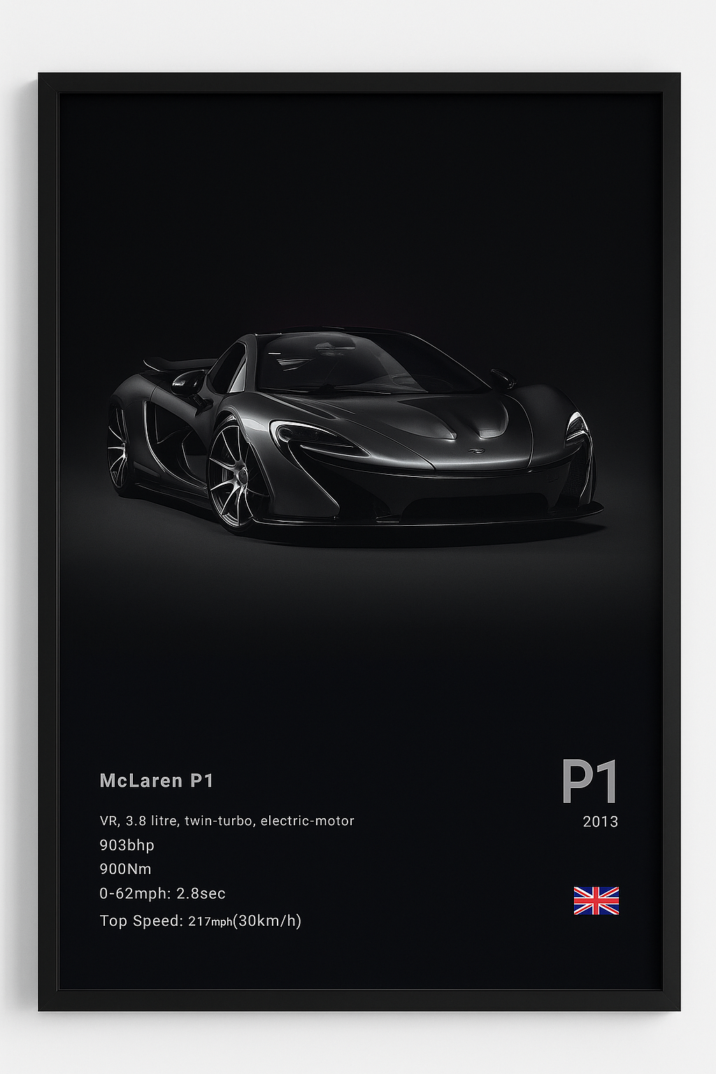 POSTER MCLAREN P1