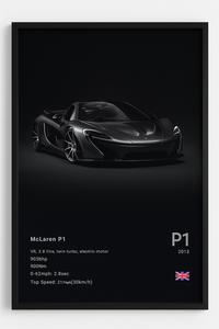 POSTER MCLAREN P1