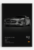 POSTER MERCEDES BENZ AMG SLS